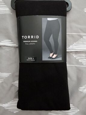 Torrid Size 1 Black Full-Length Everyday Leggings